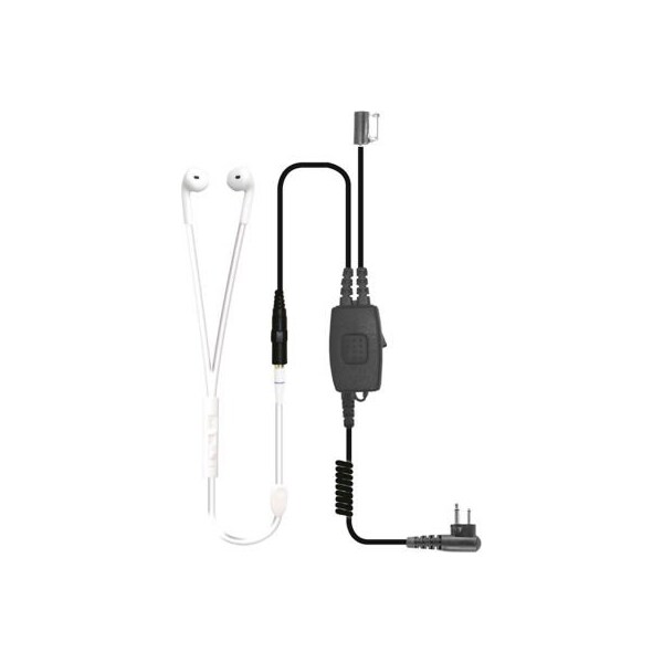 The Earphone Connection Ear Phone Connection Snake Covert Kit for Kenwood Radios, EP601 - main